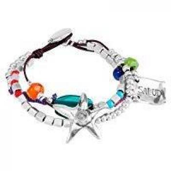 Multi Strand Crystal Star Bracelet