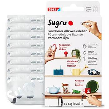 Tesa Sugru Adhesif Polyvalent – 3,5 g x 8