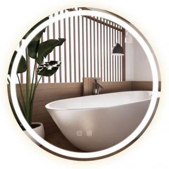 Specchio Illuminato 90 cm Base Design