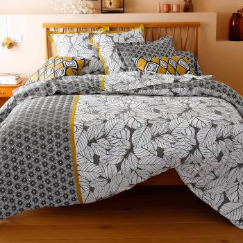 Couette Noire 240x220 Housse Coton