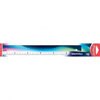 Maped NIGHTFALL TEENS Flachlineal 300 mm