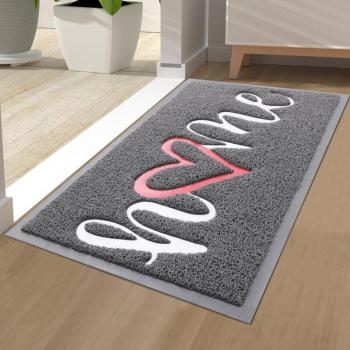Norcks Anti‑Fouling Door Mat – 40×60 cm, Grey, Outdoor/Indoor Use
