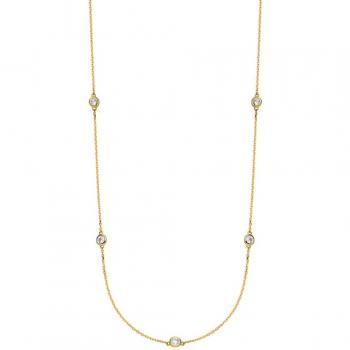 Nana Kay Zirkonia‑Halskette FG146 – elegante Leichtigkeit