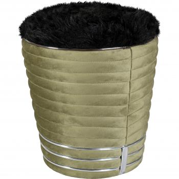 Kayoom Sitzhocker, ästhetische Farbgebung, komfortable Sitzfläche