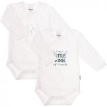 Liliput Wickelbody Little King mit Druckknopfleiste