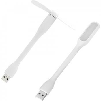 YCDC 5V Flexible USB Cooling Fan with LED Light