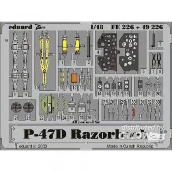 Eduard P‑47D “Razorback” Kit per Tamiya
