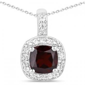 Bordeaux-Argento Collana Rafaella Donata