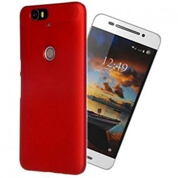 Case Protector de Alta Calidad en Rojo para Huawei Nexus 6P