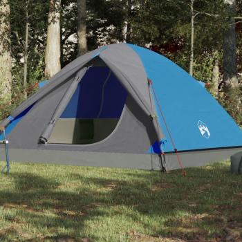 VidaXL 6-Person Blue Camping Dome Tent