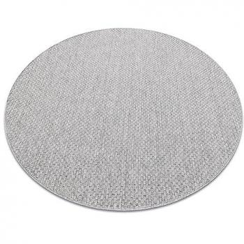 Tapis Timo 6272 Gris Clair Cercle 200 cm
