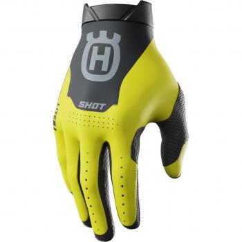 Shot Race Gear Gants Cross Shot Lite Husqvarna Limited Edition 2025 Noirs (Original)