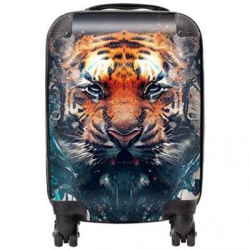 Tiger Face Splashart Petite Pouch