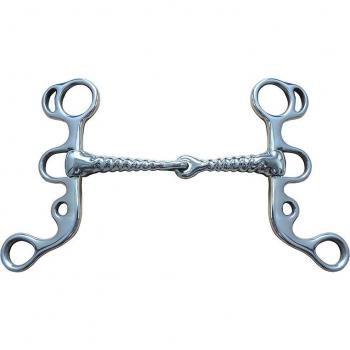 Horse Bit Stainless Steel Corkscrew with Cheek Pieces