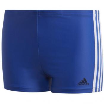 Adidas Jungen 3-Streifen Badehose Blau Größe 152