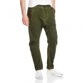 G-STAR Bronson tapered chino-pantalones de peto Hombre Grün