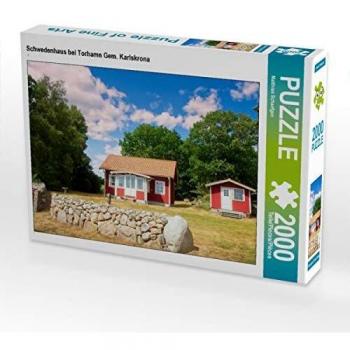CALVENDO 2000‑Teilen Puzzle: Torhamn‑Schwedisches Haus, 90 x 67 cm, Foto von Matthias Schaefgen