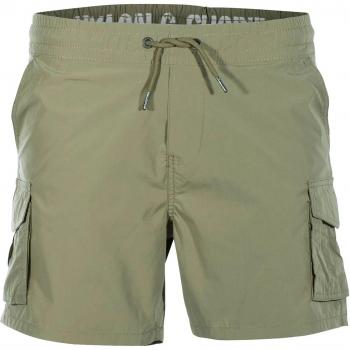 Short cargo en nylon olive, taille XL