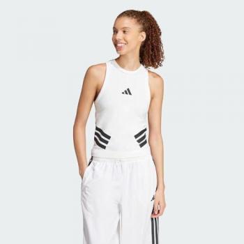 Top Adidas Future Icons 3 Stripes JC5419 Bianco Slim Fit L