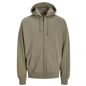 Jack & Jones Kapuzenpullover – Einfarbig, M (Beige)