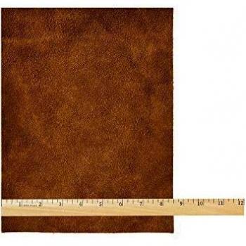 Craft Suede Lining Strip, Size: 21.6cm x 27.9cm, Medium Brown