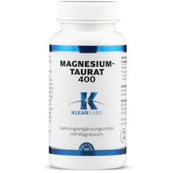 Klean Labs Magnesium-Taurat 400 mg – 120 Tabletten