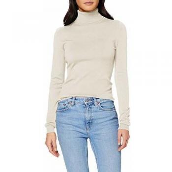Camiseta Vero Moda Vmhappy LS Cuello Alto, Gris