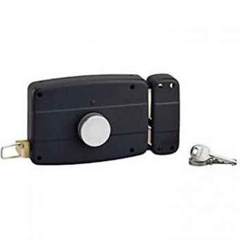 Cerradura Thirard de Garaje con Tirador y Pomo Derecho, 32 mm de Longitud, 3 Llaves