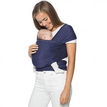 Écharpe porte-bébé Ergobaby EBWLAINDIGO