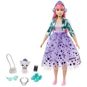 Barbie Princesse Daisy 35 cm – Pack violet de 3 modèles