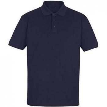 Polo de Manga Corta Mascot 01-M Azul