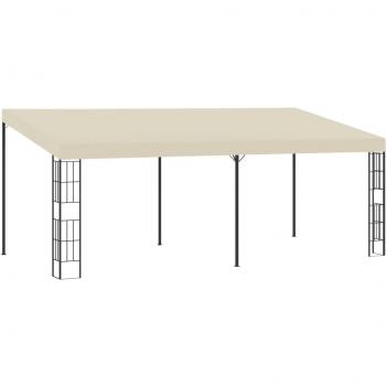 Tonnelle de patio 3x6 m Crème