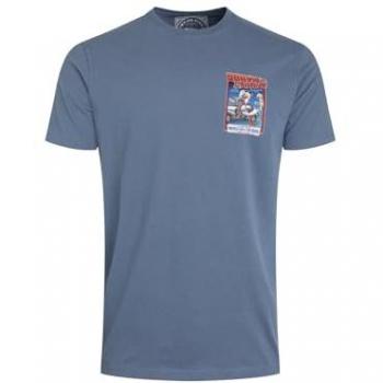 Mid Blue Quack to the Future Artist Tee