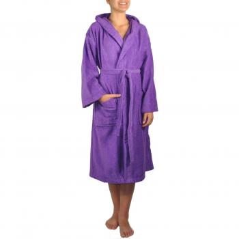Velvet‑Cotton Lavish Hooded Robe – Atrivm Aurea Plus