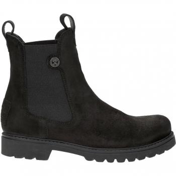Panama Jack Francesca Velour Damenstiefel schwarz