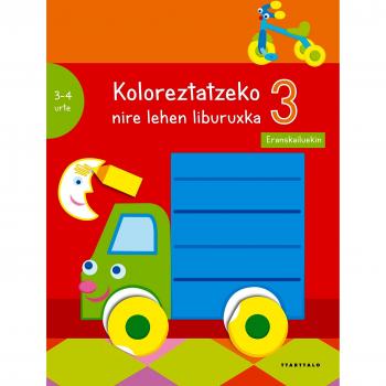 Koloreztatzeko nire lehen liburuxka 3