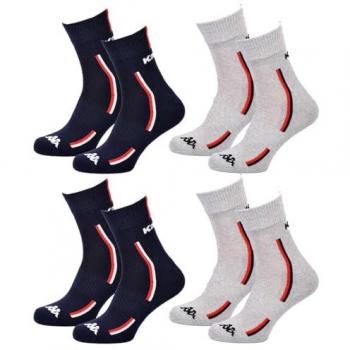 Groupe de 4 Chaussettes Kappa Premium – Homme, Multicolore 2787ASS