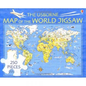 The Usborne Map of the World Jigsaw