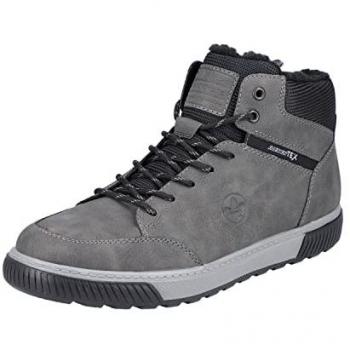 Stivali Rieker Grigio Scuro con Cintura