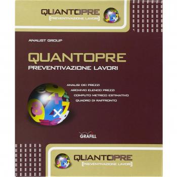 Quantopre. Preventivazione dei lavori. Con software