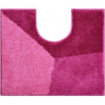 SicherWeich WC‑Teppich 50×60 cm – Pink, rutschfest, 5-Jahre-Garantie