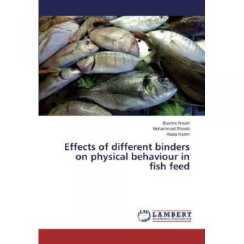 Effects of different binders on physical behaviour in fish feed