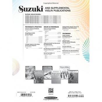 Suzuki Violin School Violin Part & CD, Volume 7
