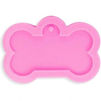 5Pcs Silicone Dog Bone Keychain Mold