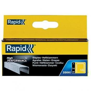 Rapid 13/14MM Galvanised Steel Staples (2500 Pack)