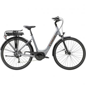 Trek Verve+1 Lowstep 300Wh Grigio – Percorso Urbano Efficiente