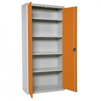 Simonrack Casier Industriel 180×60×40 cm – Gris et Orange
