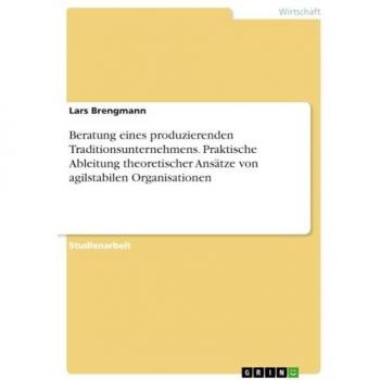 Beratung eines produzierenden Traditionsunternehmens. Praktische Ableitung theoretischer Ansätze von agilstabilen Organisationen