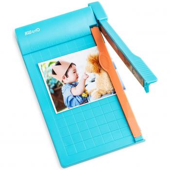 Cutter de papel A5 KW-trio, cabeza de corte segura, capacidad de corte 6 (160 mm)