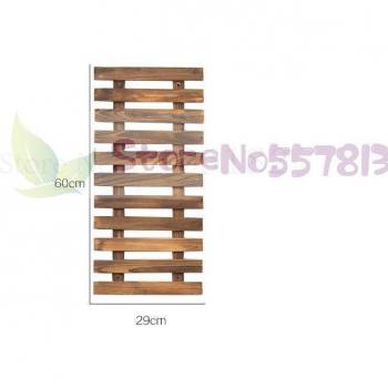 Decoración Exterior Madera con Flor